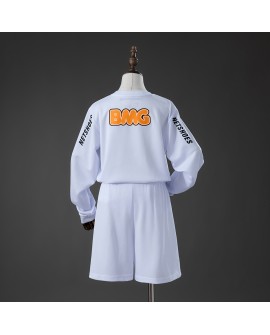 Santos Heimtrikot der Saison 11/12 Retro-Langarmtrikot - Kind