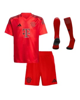 Bayern München 2024/25 Kinder Heimtrikot (Jersey+Shorts+Socken)