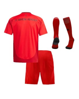 Bayern München 2024/25 Kinder Heimtrikot (Jersey+Shorts+Socken)