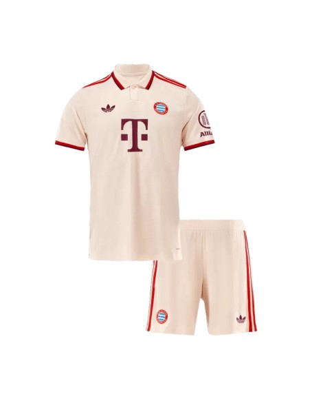 Bayern München Drittes Auswärts-Fußballtrikot 2024/25 Kinder (Trikot + Shorts) – UCL