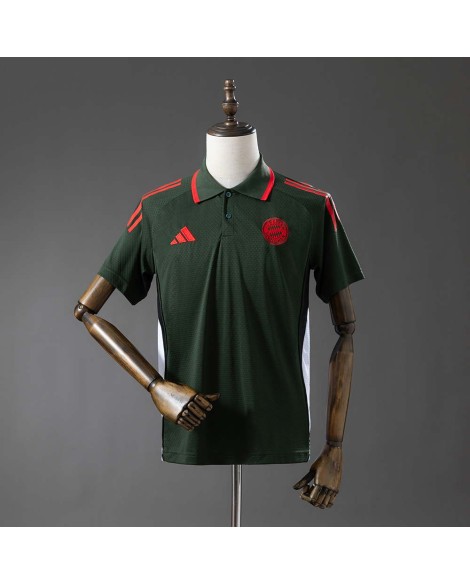 Bayern München 25/26 POLO - Dunkelgrün