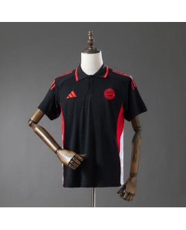 Bayern München 25/26 POLO-Schwarz