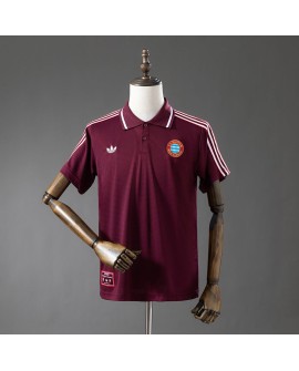 Bayern München 25/26 POLO - Kastanienbraun
