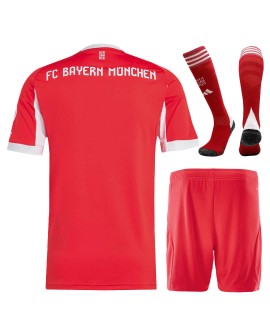 Bayern München Heimtrikot 2025/26 + Shorts + Stutzen
