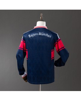 Bayern München Retro-Heimtrikot mit langen Ärmeln Saison 1997/99