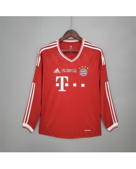 Bayern München 2013/14 Champions League Heimtrikot Retro Langarmtrikot