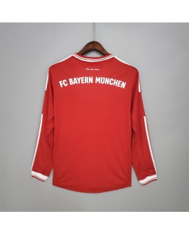 Bayern München 2013/14 Champions League Heimtrikot Retro Langarmtrikot