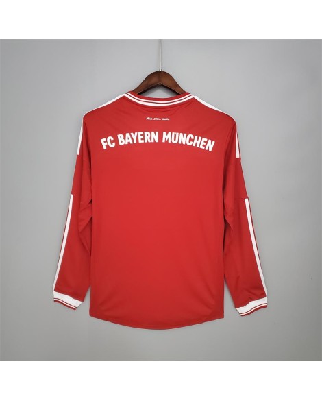 Bayern München 2013/14 Champions League Heimtrikot Retro Langarmtrikot