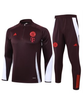 Bayern München Trainingsuniform 2425-Rotbraun