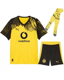 Borussia Dortmund Heimtrikot 2025/26 (Trikot + Shorts + Stutzen)