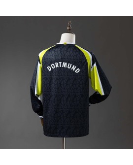 Dortmund 95/96 Auswärts-Langarm-Retro-Trikot