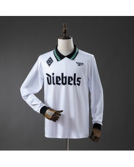 Borussia Mönchengladbach 95/96 Heimtrikot mit langen Ärmeln – Retro