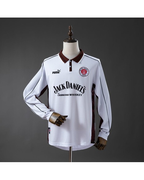 St. Pauli 99/00 Heimtrikot Langarm Retro