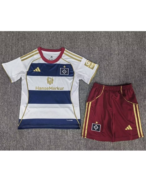 Hamburger SV Heim-Ausrüstung 2026/27 (Trikot + Hose) – Kind
