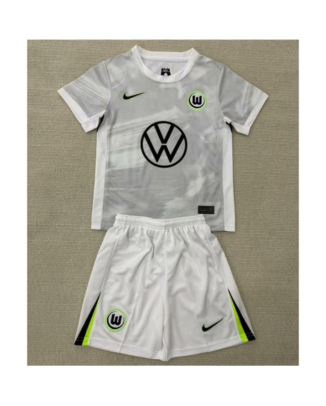 Wolfsburg Auswärtstrikot für die Saison 2025/26 - Kind