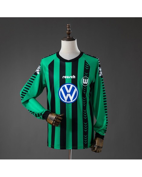 Wolfsburg 95/96 Auswärts-Retro-Trikot - Langarm