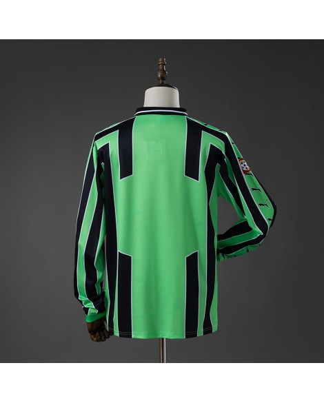 Wolfsburg Auswärtstrikot der Saison 99/00 Retro-Langarmtrikot