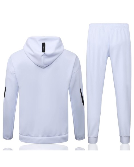Ajax Trainingsanzug-Set mit Kapuze und Jacke 2526 - Weiß