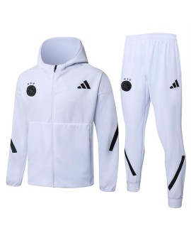 Ajax Trainingsanzug-Set mit Kapuze und Jacke 2526 - Weiß