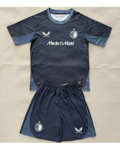Feyenoord Auswärtstrikot-Set 25/26 (Trikot + Hose) – Kind