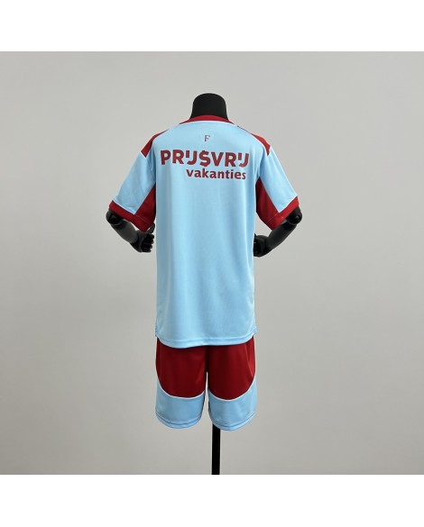 Feyenoord Auswärtstrikot-Set 25/26 (Trikot + Hose) – Kind