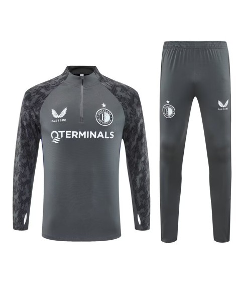 Feyenoord Trainingsset 25/26 – Grau Feyenoord Trainingsset 25/26 – Grau