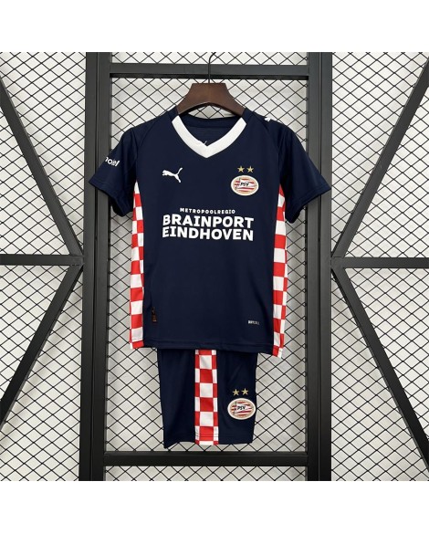 PSV Eindhoven Auswärtstrikot-Set 25/26 - Kinder