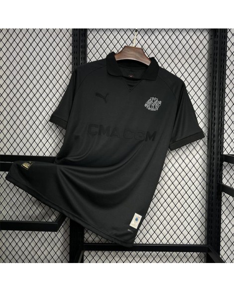 Schwarzes Trikot zum 125. Jubiläum von Olympique de Marseille
