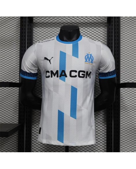 Olympique Marseille 2024/25 Heimtrikot, Spielerversion