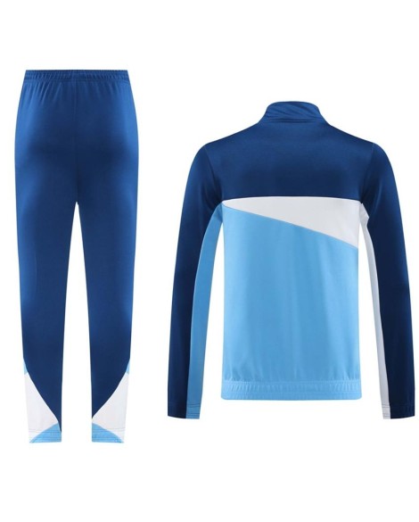 Marseille Trainingsset (Jacke+Hose) Blau 2024/25
