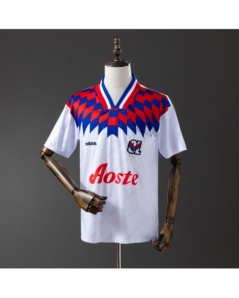 Olympique Lyonnais 1995/96 Heim-Retro-Trikot