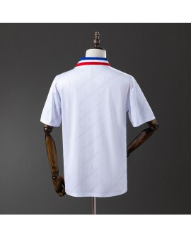 Olympique Lyonnais 1995/96 Heim-Retro-Trikot