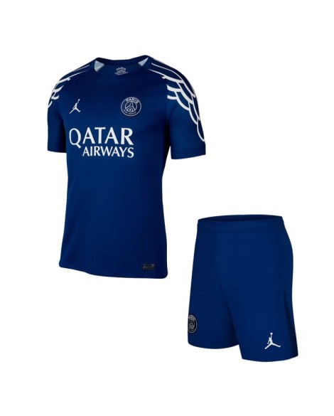 PSG Viertes Auswärts-Fußballtrikot 2024/25 (Trikot + Shorts)