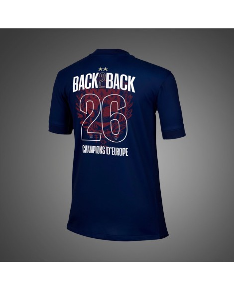 Paris Saint-Germain Heimtrikot – Europameister 2026 (Druck)