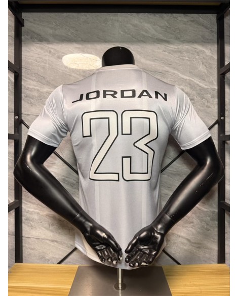 26-27 Paris Jordan #23 silber-silbergraues Trikot - Player 