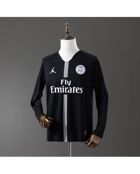 Paris Saint-Germain Retro-Langarmtrikot der Saison 18/19