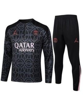 PSG Trainingsanzug-2425 Schwarz Inkjet