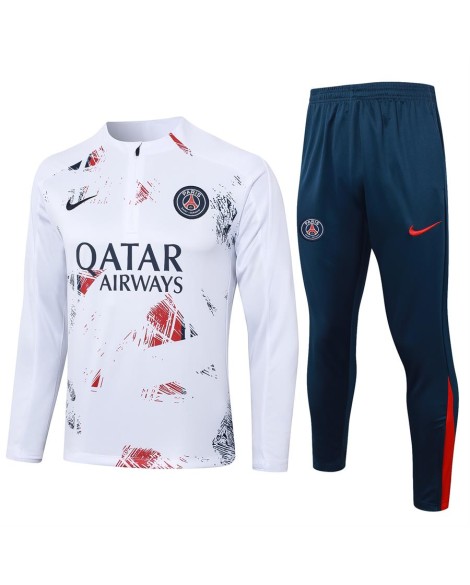 PSG-Trainingstrikot – 2425, Weiß, Inkjet