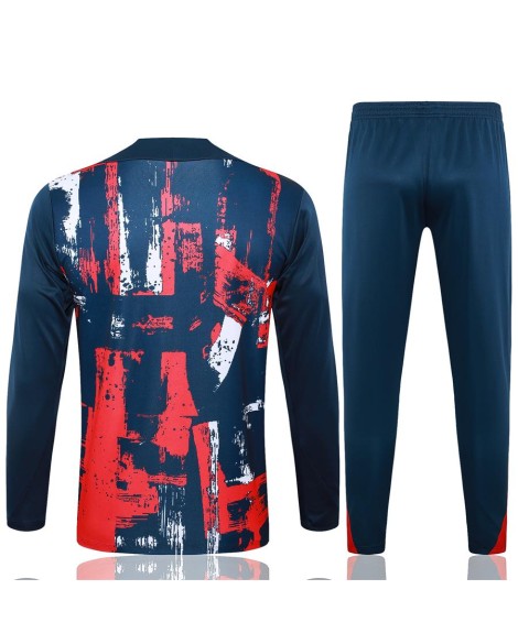 PSG-Trainingstrikot – 2425, Königsblau, Tintenstrahl