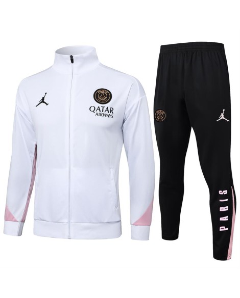 PSG Jacke Trainingsanzug-2425 Weiß