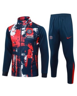 PSG Jacke Trainingsanzug-2425 Royalblau Inkjet