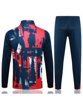 PSG Jacke Trainingsanzug-2425 Royalblau Inkjet