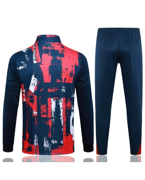 PSG Jacke Trainingsanzug-2425 Royalblau Inkjet