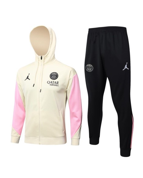 PSG-Trainingsanzug mit Kapuze, Jacke, 2425 Aprikose