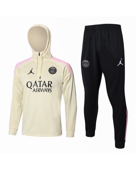 PSG Trainingstrikot mit Kapuze – 2425 Aprikose
