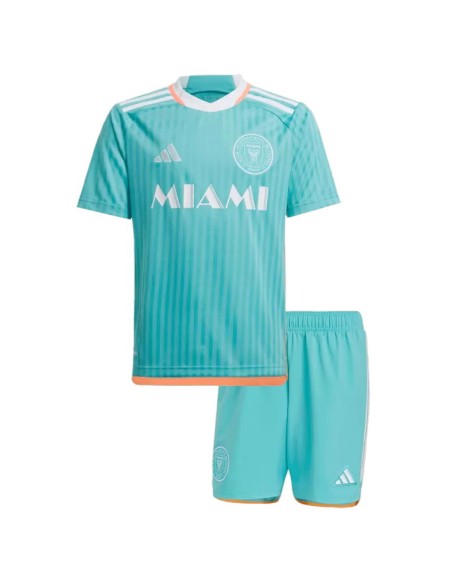 Inter Miami CF Drittes Auswärtstrikot-Set 2024 für Kinder (Trikot + Shorts)