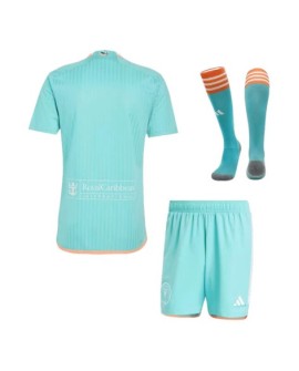 Inter Miami CF Drittes Auswärts-Fußballtrikot-Set 2024 (Trikot + Shorts + Socken)