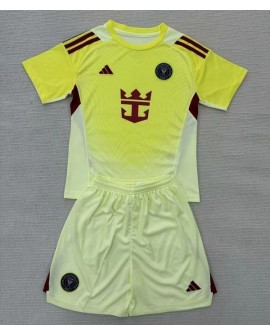 InterInter Miami Torwart-Ausrüstung 25/26 – Kinder (Kurzarm-Trikot + Hose) 
