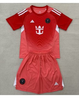 InterInter Miami Torwart-Ausrüstung 25/26 – Kinder (Kurzarm-Trikot + Hose) 