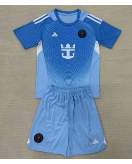 InterInter Miami Torwart-Ausrüstung 25/26 – Kinder (Kurzarm-Trikot + Hose) 